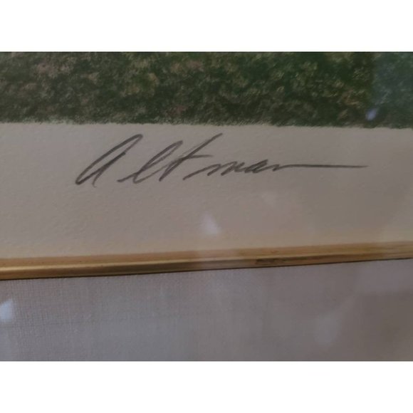 Harold Altman Large Framed/Matted Original Proof - Picture 5 of 7